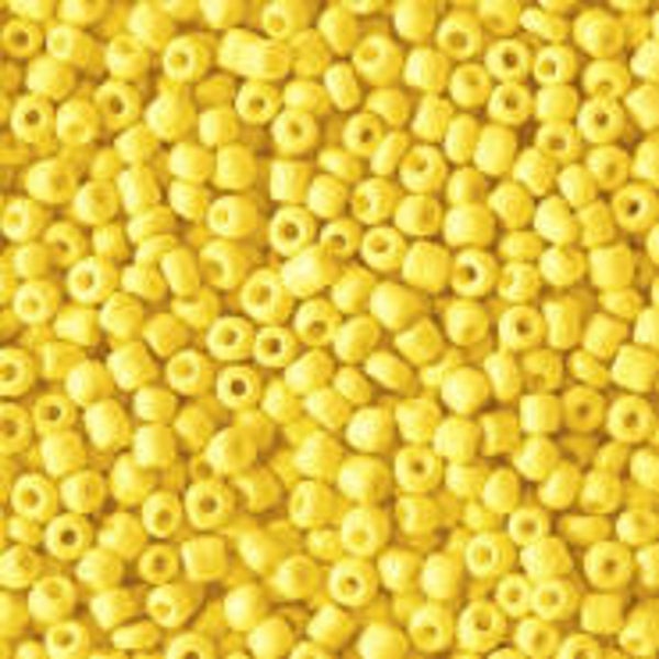 4mm rocailles, 2236 Vibrant Yellow 