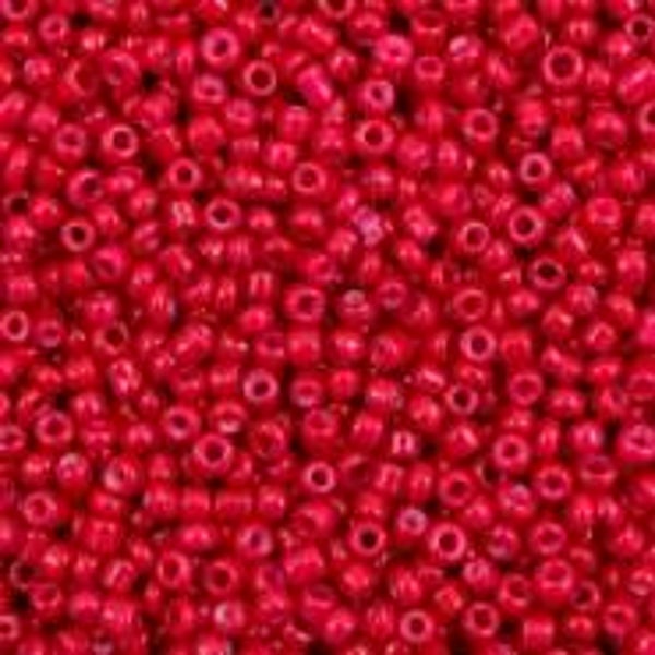 4mm rocailles, 1435 Carmine Red