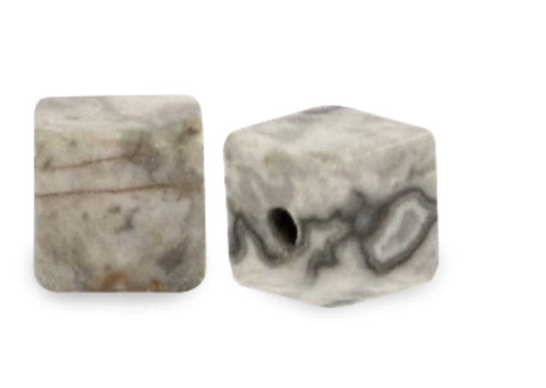 Natuursteen Square 4mm Light grey 