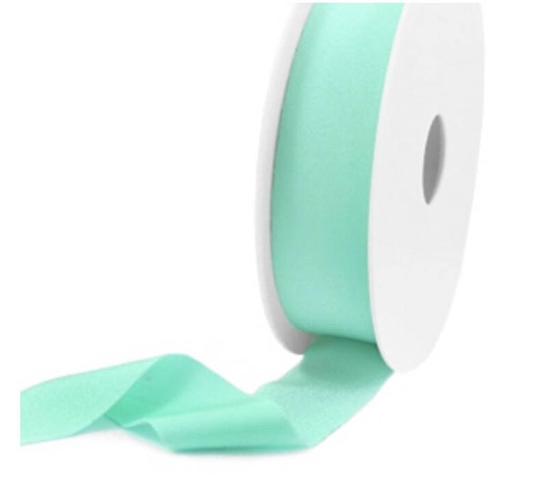 Elastisch lint turqoise green