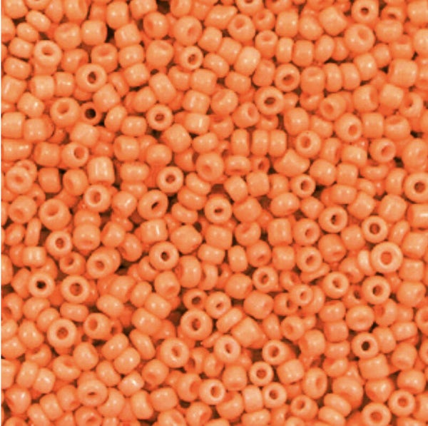 Rocailles 2mm Flame orange