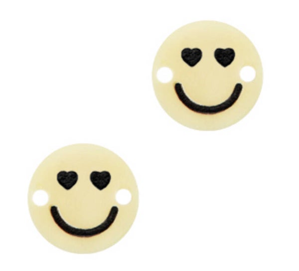 Smiley tussenstuk plexx heart Beige peach