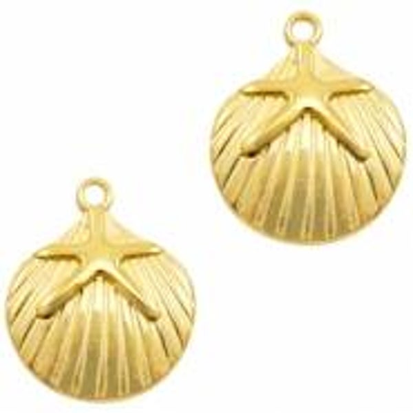 DQ BEDEL SCHELP (goud)