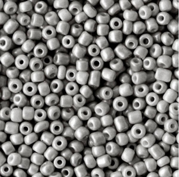 Rocailles 2mm Steel Grey