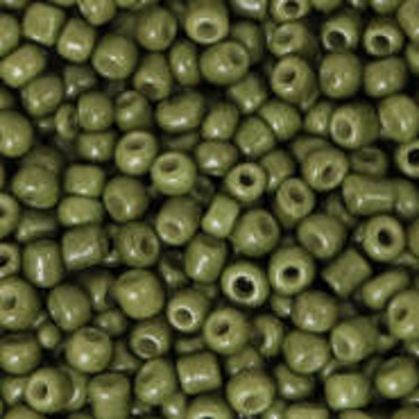 Rocailles 4mm Sage Green 