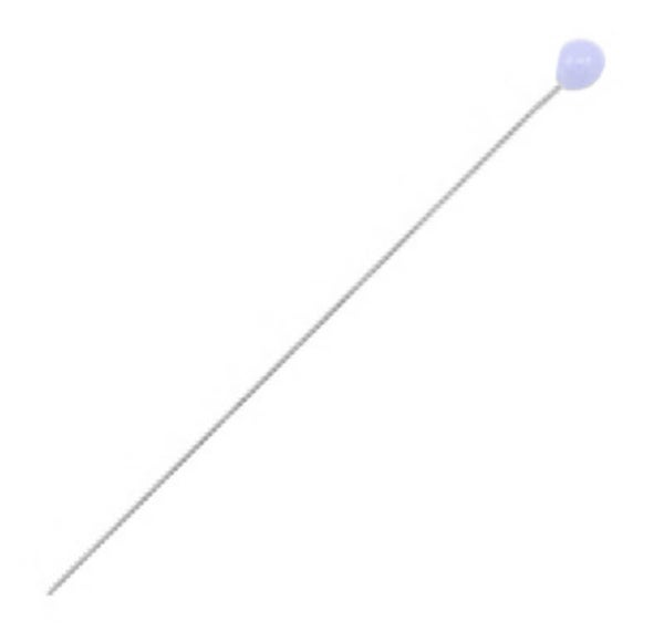 DQ nietstift 52mm zilver-lilac purple