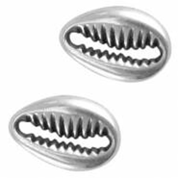 DQ BEDEL/TUSSENZETSEL SCHELP (zilver)