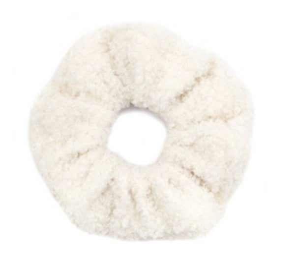 Scrunchie Teddy White
