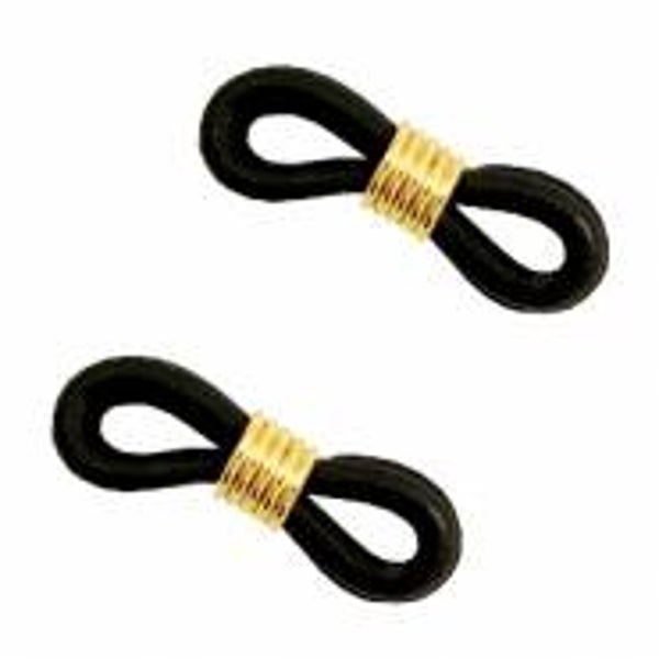 Brilkoordjes - zwart/goud