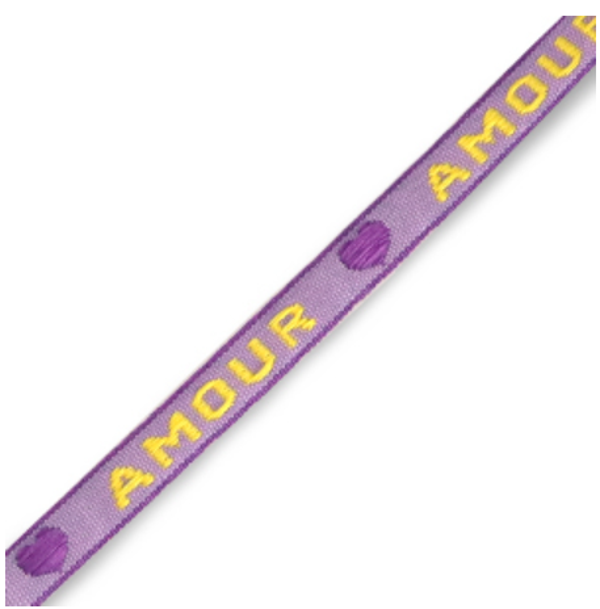 lint amour purple/yellow