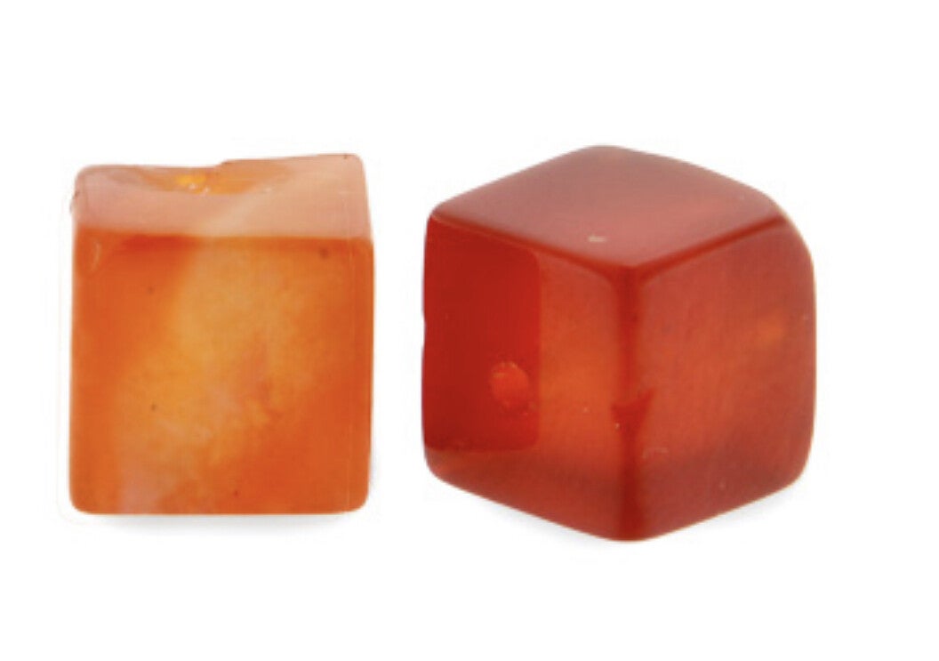 Natuursteen square 4mm fire red 