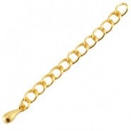 DQ Verlengketting, 5cm (goud)