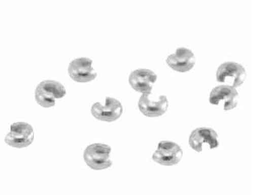 Knijpkraal verberger 4mm zilver