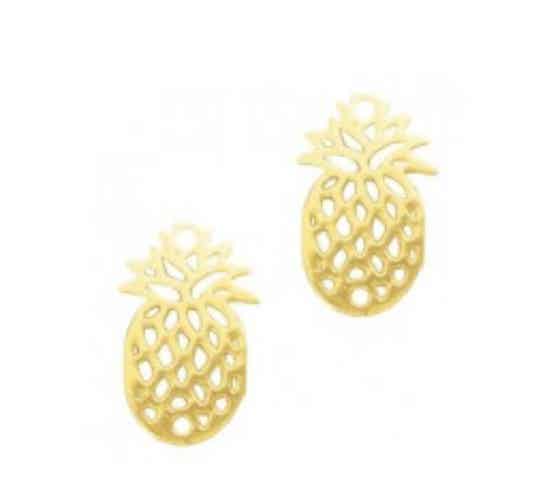 Bohemian hanger / bedel ananas goud