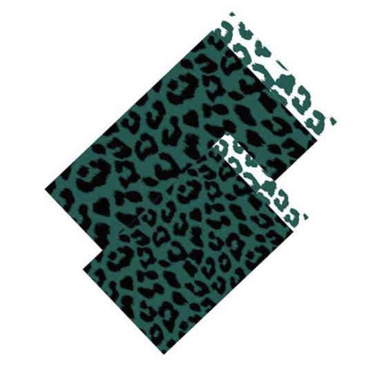 Cadeauzakjes Cheeta wild green 10 stuks