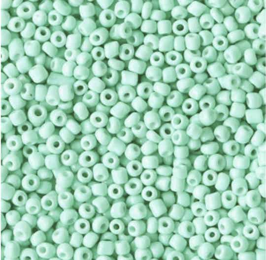 Rocailles 2mm Mint  turquoise