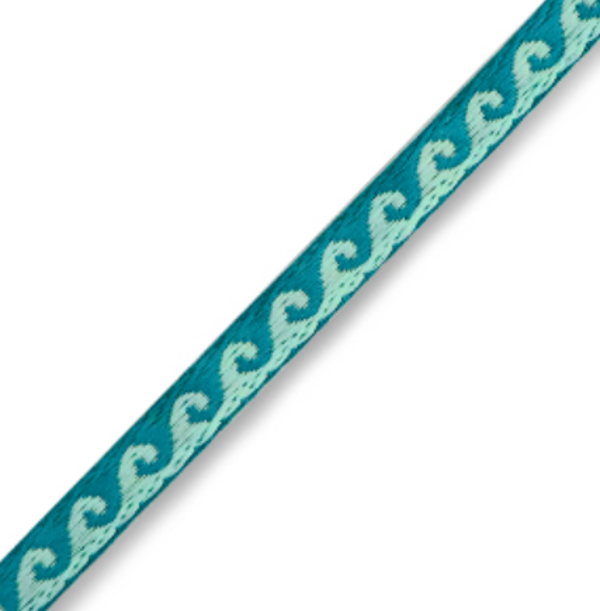 lint waves turquoise/blue