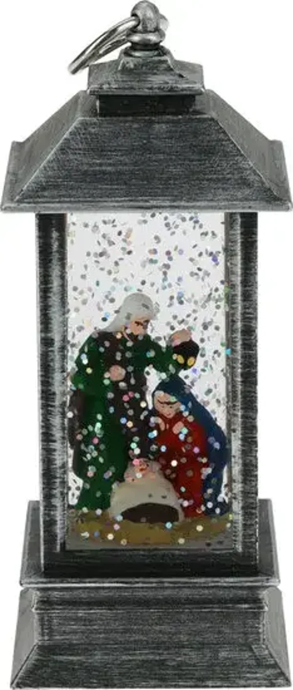 8721037149877 - Lantaarn met glitter