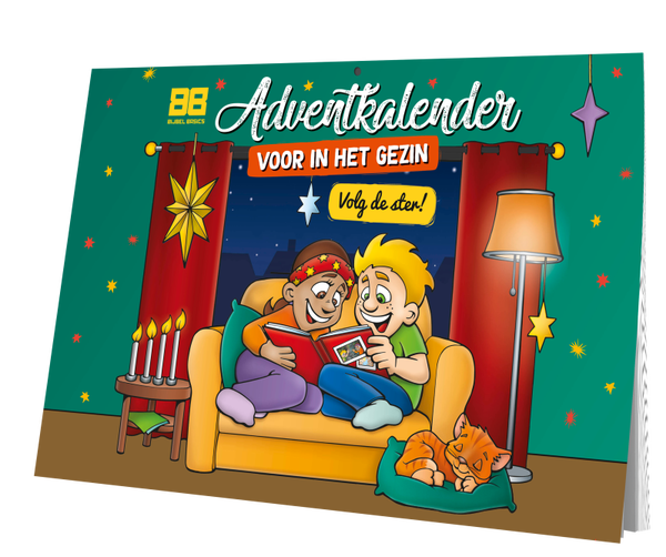 Adventskalender - Volg de ster Voor in het gezin