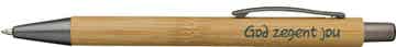 9751892 - Bamboe pen - God zegent jou