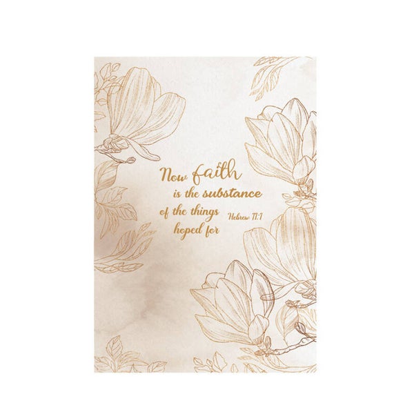 9555483827701 - Journal - Luxleather - Faith is the substance