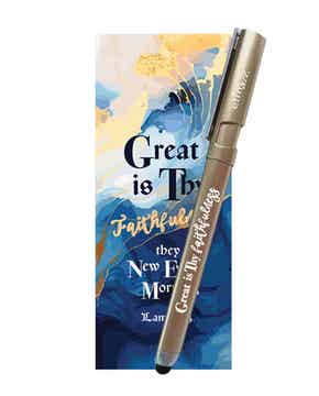 9555483831142 - Pen Boekenlegger - Great in Thy faithfulness