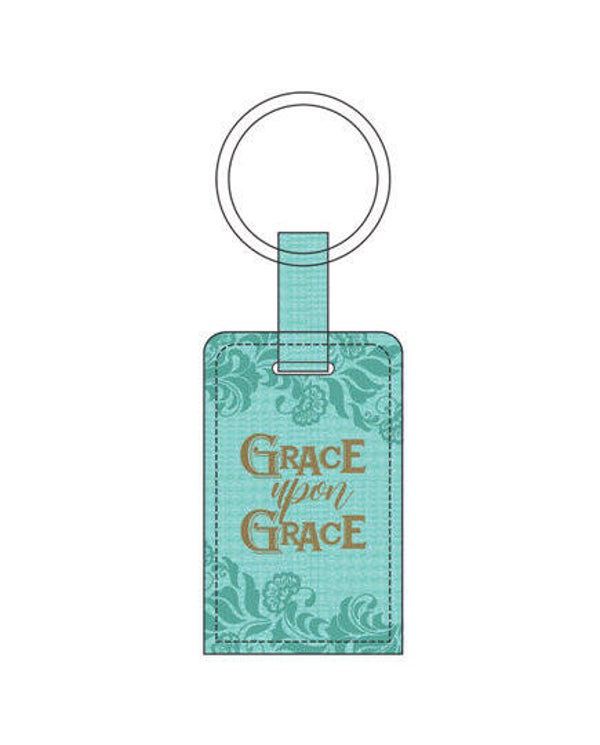 9555483830244 - Sleutelhanger - Luxleather - Grace upon grace