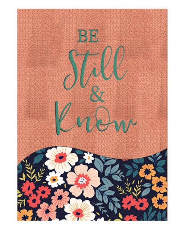 9555483830091 - Journal Luxleather - Be still & Know