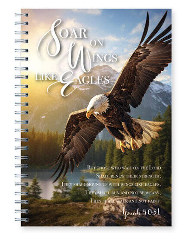 9555483830152 - Journal - Spiraalgebonden - Soar on wings