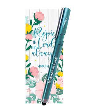 9555483831128 - Pen Boekenlegger - Rejoice the Lord