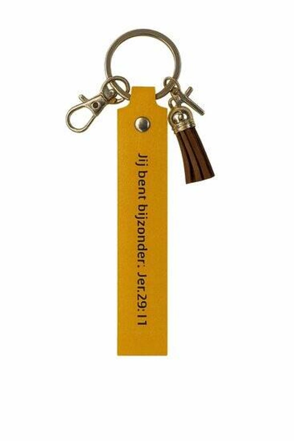 8785321610023 - Sleutelhanger kunstleer - Jij bent bijzonder
