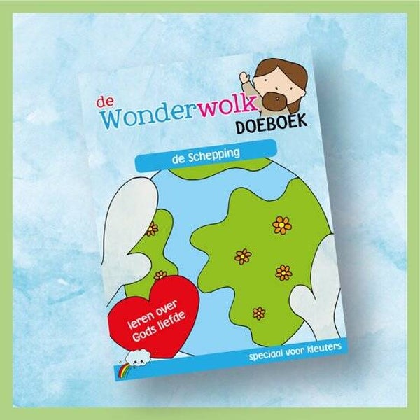 9789083115184 - Wonderwolk Doeboek - Schepping