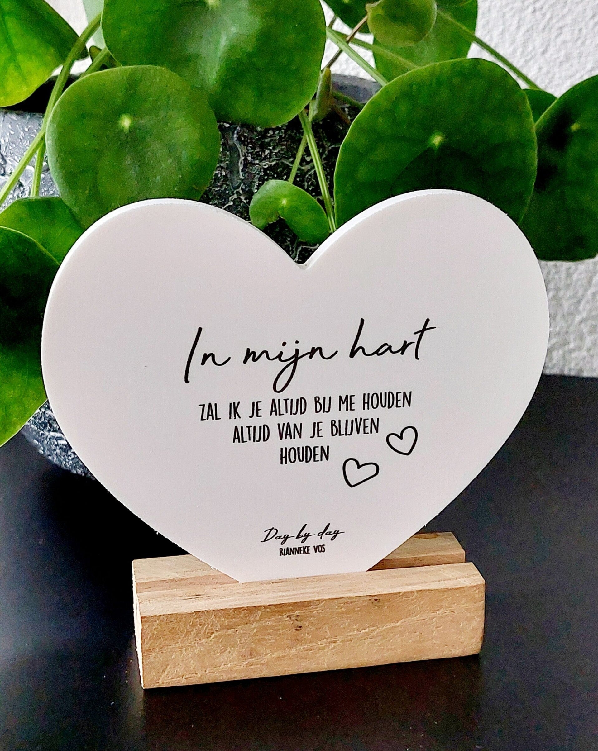 2023022 - Hart voor jou - In mijn hart zal ik je altijd bij mij houden
