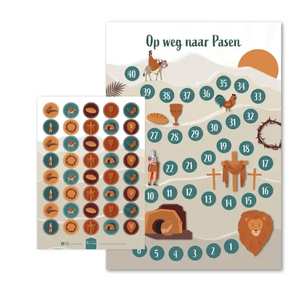 12113075 - Aftelkalender - Pasen