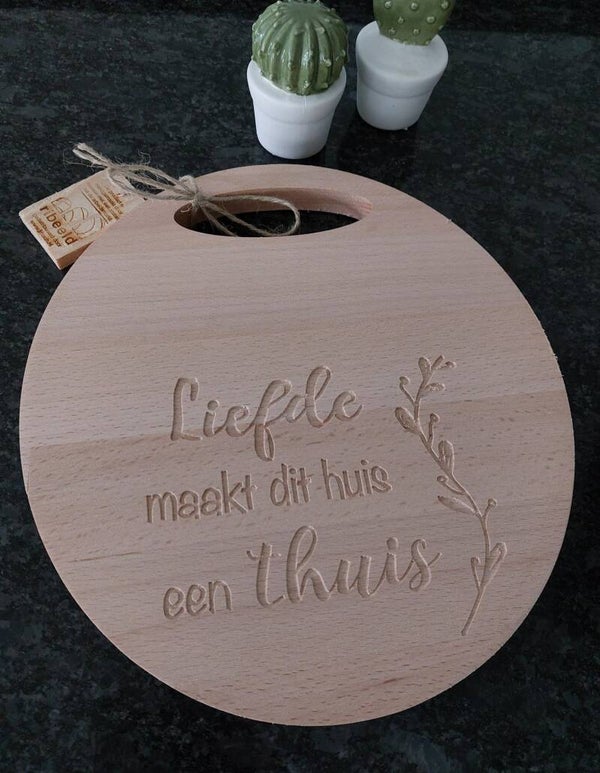 7865800 - Broodplank - Liefde maakt dit huis een thuis