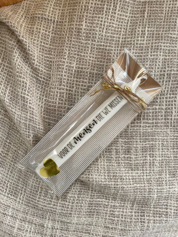 121120134 - Kaars - Voor de mensen die we moeten missen