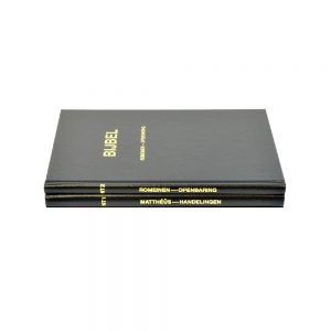 Grote letter Bijbel NT in twee delen