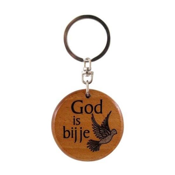 8997229987873 - Sleutelhanger - God is bij je