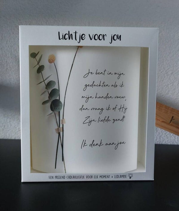 2019384 - Lichtje voor jou - Je bent in mijn gedachten