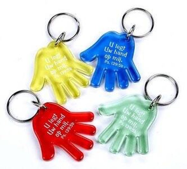 52963 - Sleutelhanger - U legt Uw hand op mij