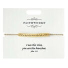 195002504288 - Armband - Jesus is the vine Gold