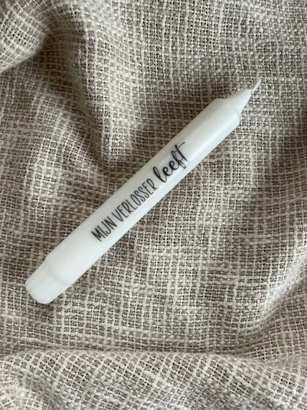 121114302 - Paaskaars - Mijn Verlosser leeft