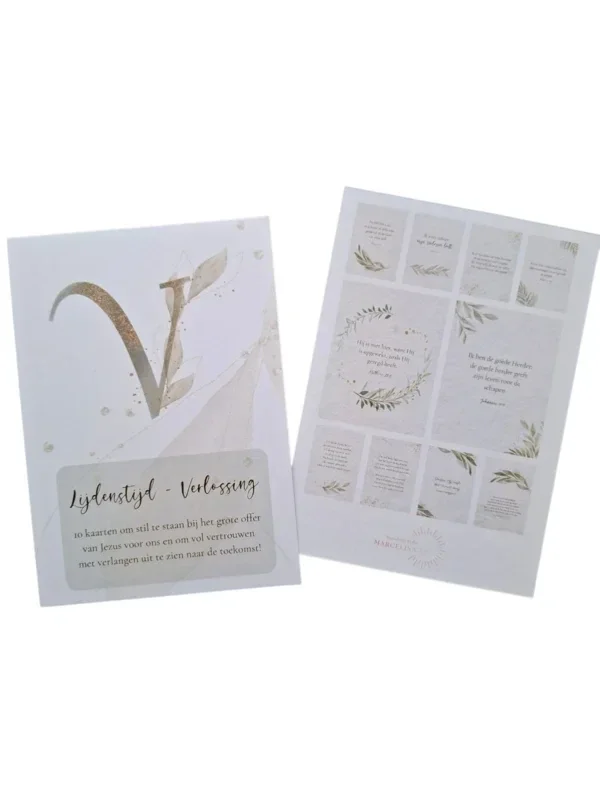 1211GG19006 - Kaartenset - Lijdenstijd en Verlossing