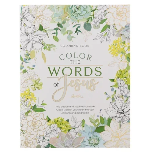 9781432134778 - Kleurboek voor volwassenen - Color the words of Jesus