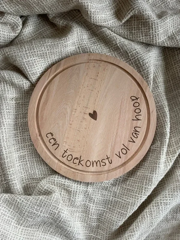 121114310 - Ronde plank - Een toekomst vol van hoop