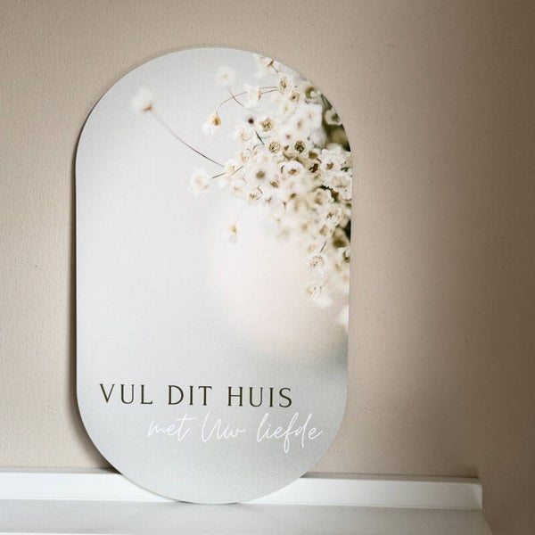 2020580 - Muurvorm - Vul dit huis met uw liefde
