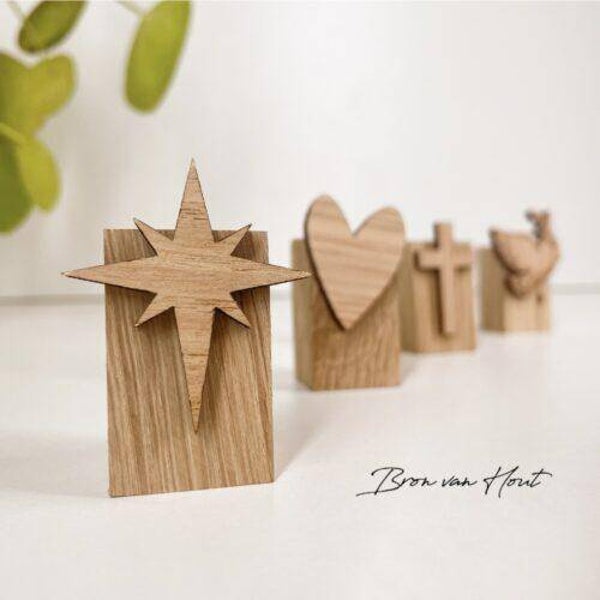 M2024 - Magneetstandaardje van Hout