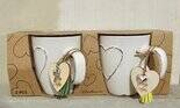 7422257136180 - Mokken set hart (2) - Eco Geloof Hoop Liefde