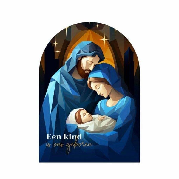 121114090 - Muurvorm - Een kind is ons geboren