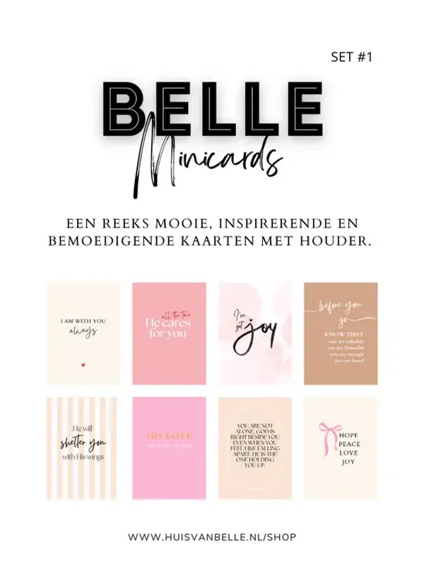 1211B2B - Belle Minicards set #1